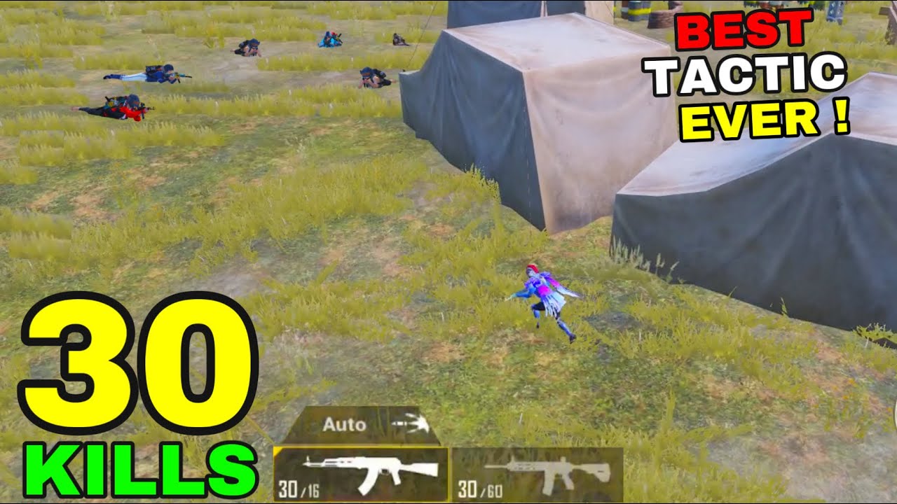 NEW BEST TACTIC to PLAY LIKE A CHEATER!! | 30 KILLS SOLO vs SQUADS | PUBG MOBILE | RUPPO