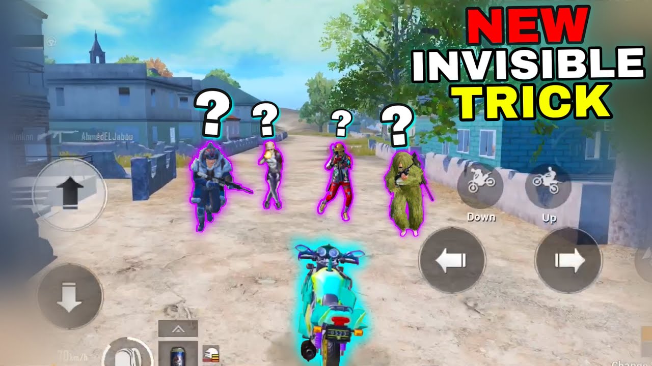 NEW BEST TACTIC INVISIBLE MAN!! | BEST TRICK TO RUSH ENEMIES | PUBG MOBILE | RUPPO