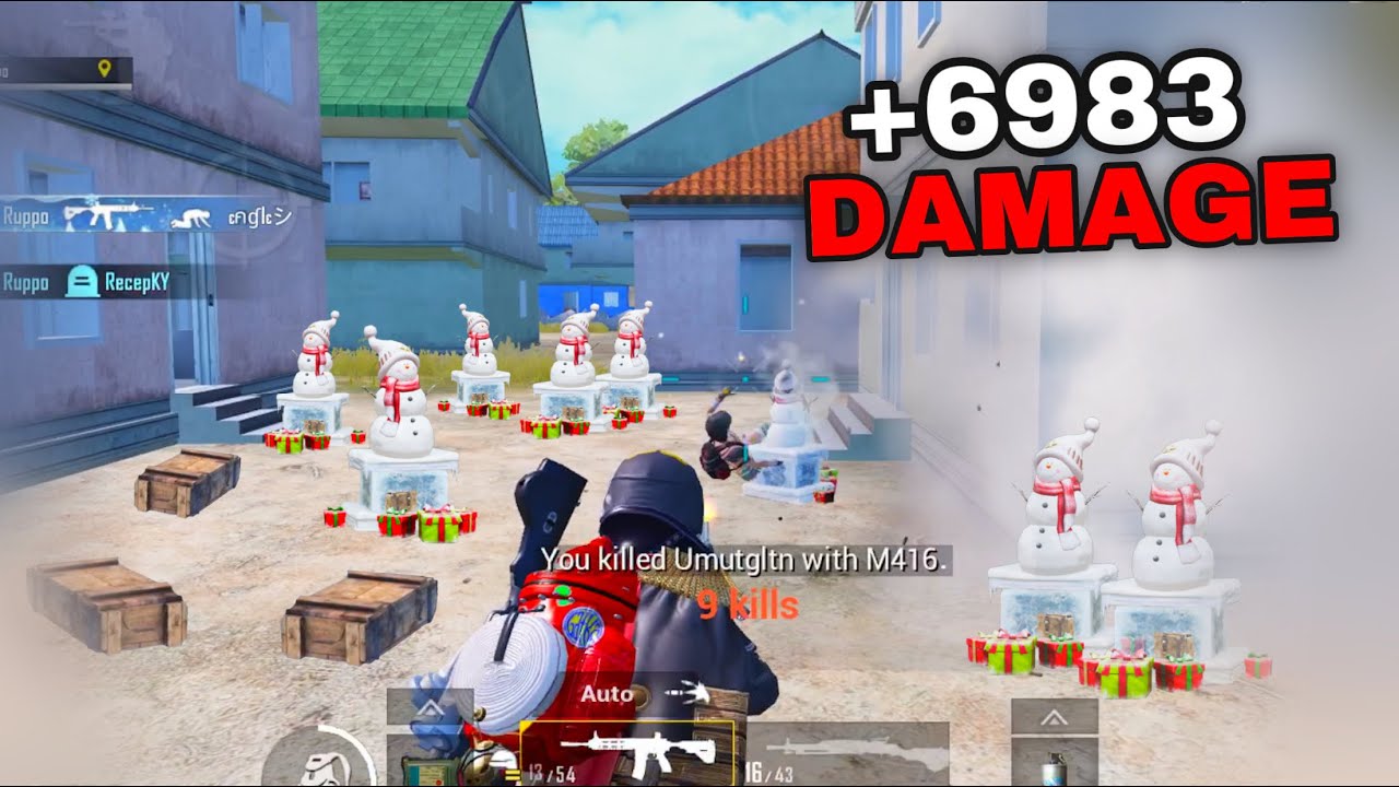 NEW WORLD RECORD 6983 DAMAGE!! | BEST POCHINKI FIGHT | PUBG MOBILE | RUPPO