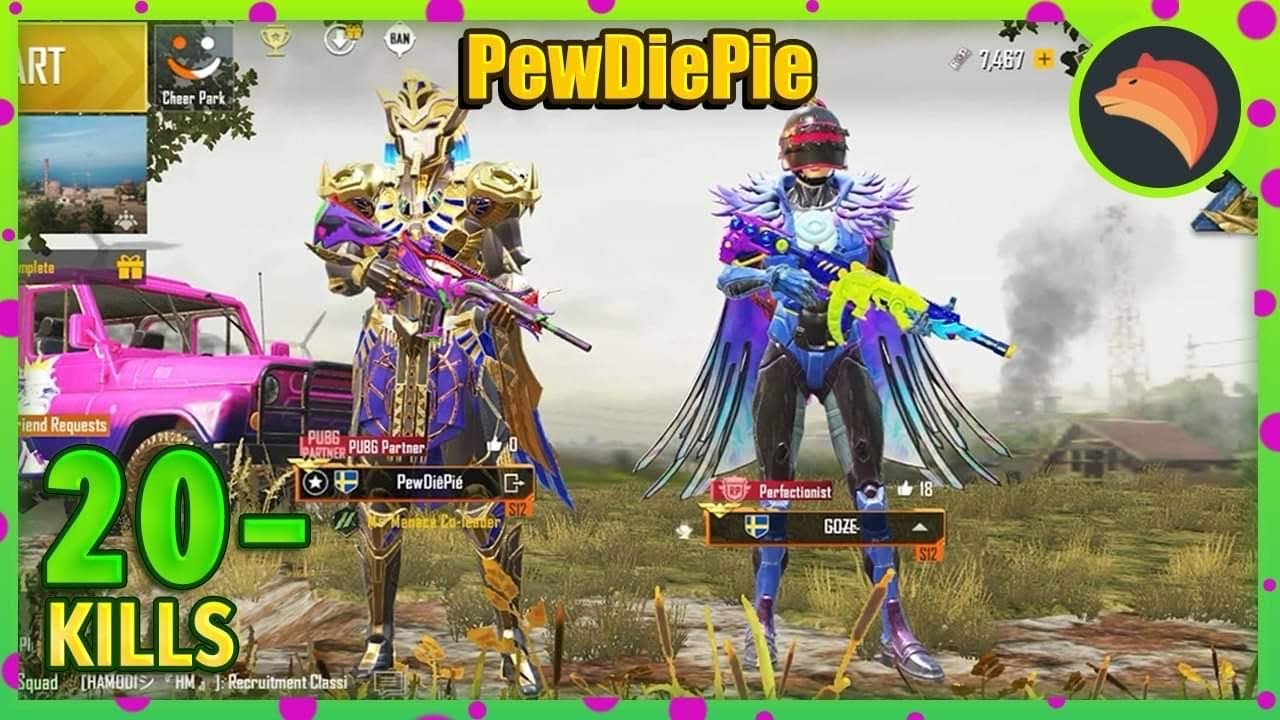 LEVINHO Changed Name To PewDiePie | PUBG MOBILE | LEVINHO